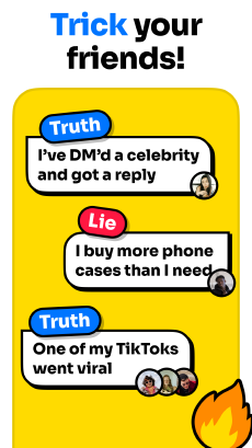 Screenshot 2 Truths 1 Lie app